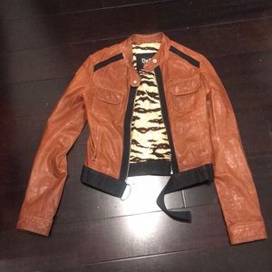 Dolce & Gabbana leather jacket size 40